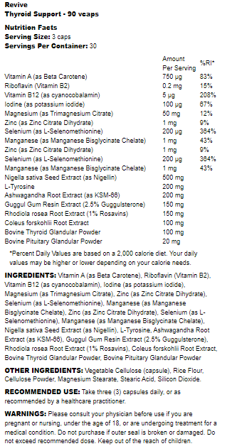 Thyroid Support - Revive
