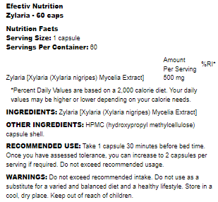 Zylaria - Efectiv Nutrition