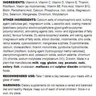 Vegan Multivitamin - BioTechUSA