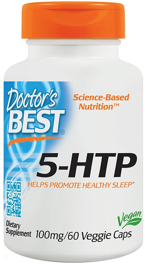 Doctor's Best, 5-HTP, 100mg - 60 veggie caps