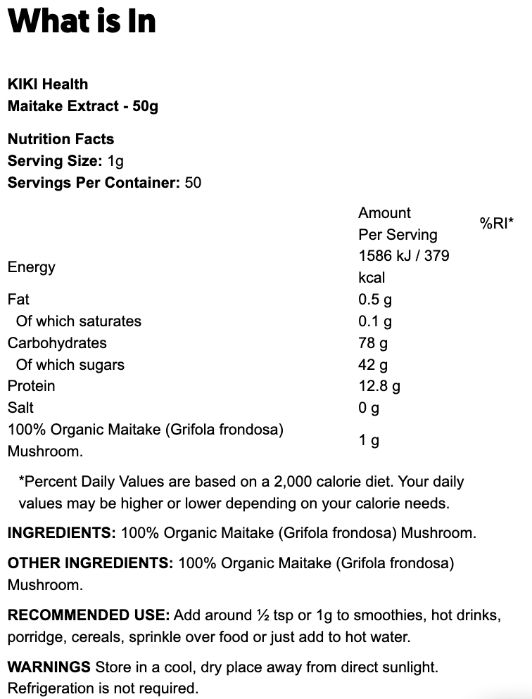 Maitake Extract - 50g