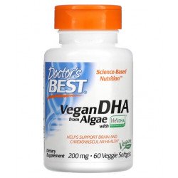 Vegan DHA from Algae - Doctor's Best